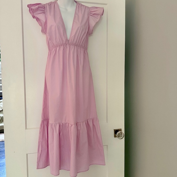 Deluc Dresses & Skirts - DELUC for Anthropologie Darling Flutter Sleeve Maxi Dress Sz XS NWT $265